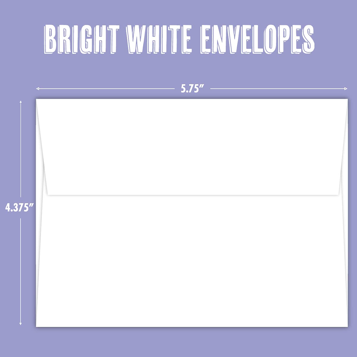 Koko Paper Co Lavender Thank You Cards | 25 Flat Cards and Envelopes | Printed on Heavy Card Stock.