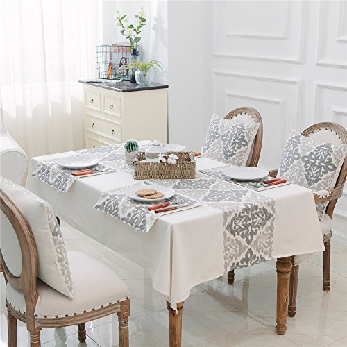 image for HWY 50 Kitchen Linen Embroidered Set (Includes: One Tablecloth 60 x 84