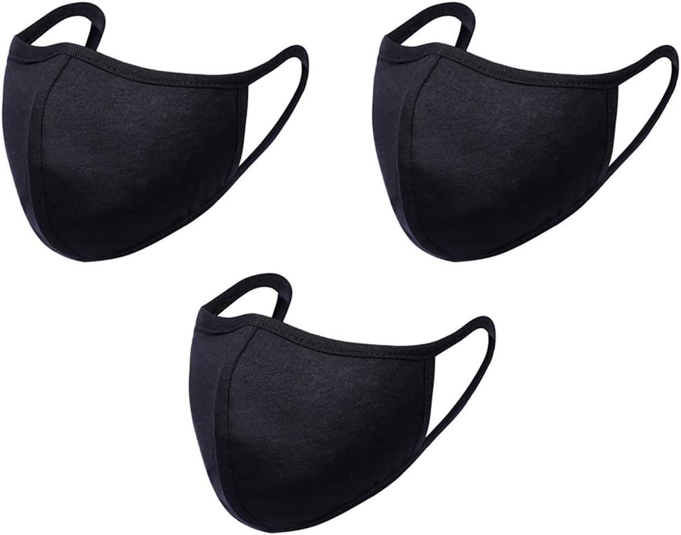 Teryei Safety Masks Dust Mask, Respirator Anti Pollution Face Mask, Neutral Adult Dust-Proof Cotton Mask Anti-Fog Face Mask for Outdoor Flu Gas Droplet Pollen Animal Hair Allergies