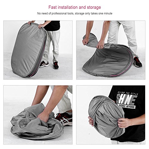 Asixx Steam Sauna, 1.5L Sauna Steamer or Portable Personal Steam Sauna,Home Spa 0-60 Minutes Timing Function,Capacity Up to 1800ml,Easy to Set up and Can Be Folded(US Plug) - Thumbnail 7