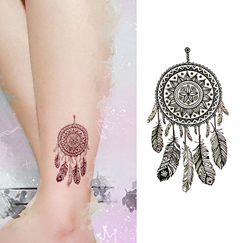 Oottati 15 Hojas Pequenas Cute Tatuajes Temporales Codigo Barras