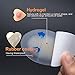 Sumifun Blister Pads Adhesive Bandages, Blister Gel Guard for Heel Protect, Cushioned to Protect and Treat Heal and Guard Skin from Rubbing Shoes,15 Patches