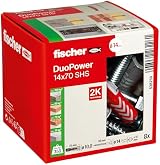 fischer DuoPower 14 x 70 S Plug with Safety Screw 8 pcs + 8 screws view 7