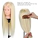 Neverland Beauty 26 Inch 30% Real Human Long Hair Hairdressing Cosmetology Mannequin Manikin Training Head Model with Clamp