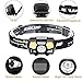 SHOWNEW 2 Packs Rechargeable Headlamp Flashlight, 800 Lumens Head Lamp Headlight with Red Light Motion Sensor for Adults Kids, 5 Lighting Modes Waterproof for Running Hiking Camping Fishing