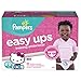 Pampers Easy Ups Training Pants Pull On Disposable Diapers for Girls Size 6 (4T-5T), 86 Count, Giant