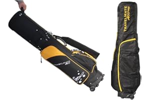 A99 GOLF Deluxe Golf Travel Mate CarryOn Rolling Wheel Golf cart Bag case with TSA Lock and Protection Cover