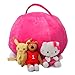 ddmy import inc Stuffed Animal Storage Bean Bag Pink Extra Large 38 Inch Size Extra Soft Perfect Storage Solution For Kids Stuffed Animals Toys Or Household Supplies Kids Organizer
