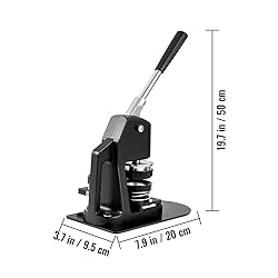 VEVOR Button Maker Machine, Multiple Sizes