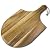 All Natural Acacia Wood Pizza Peel, Gourmet Luxury Pizza Paddle for Baking Homemade Pizza and Bread - Oven or Grill Use - POMODORO