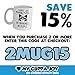 Awesome Unicorn Mug - I'm Fcking Magical Coffee & Teacup - 11oz Ceramic Magic Cup - Great Unique Gift Idea For Fathers, Mother, Sons, Daughters, Friends, Him or Her