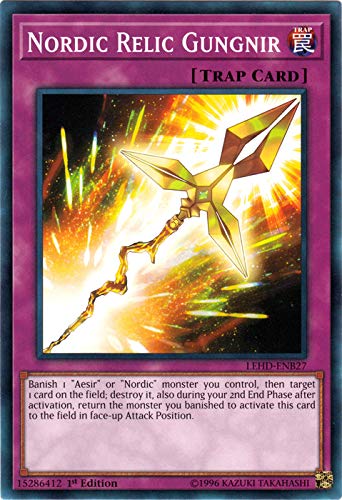 Yu Gi Oh Nordic Relic Gungnir Lehd Enb27 Common 1st | Desertcart Barbados