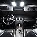 Partsam 11x 2005-2016 Ford F-250 F-350 F-450 F-550 White LED Package Interior + License