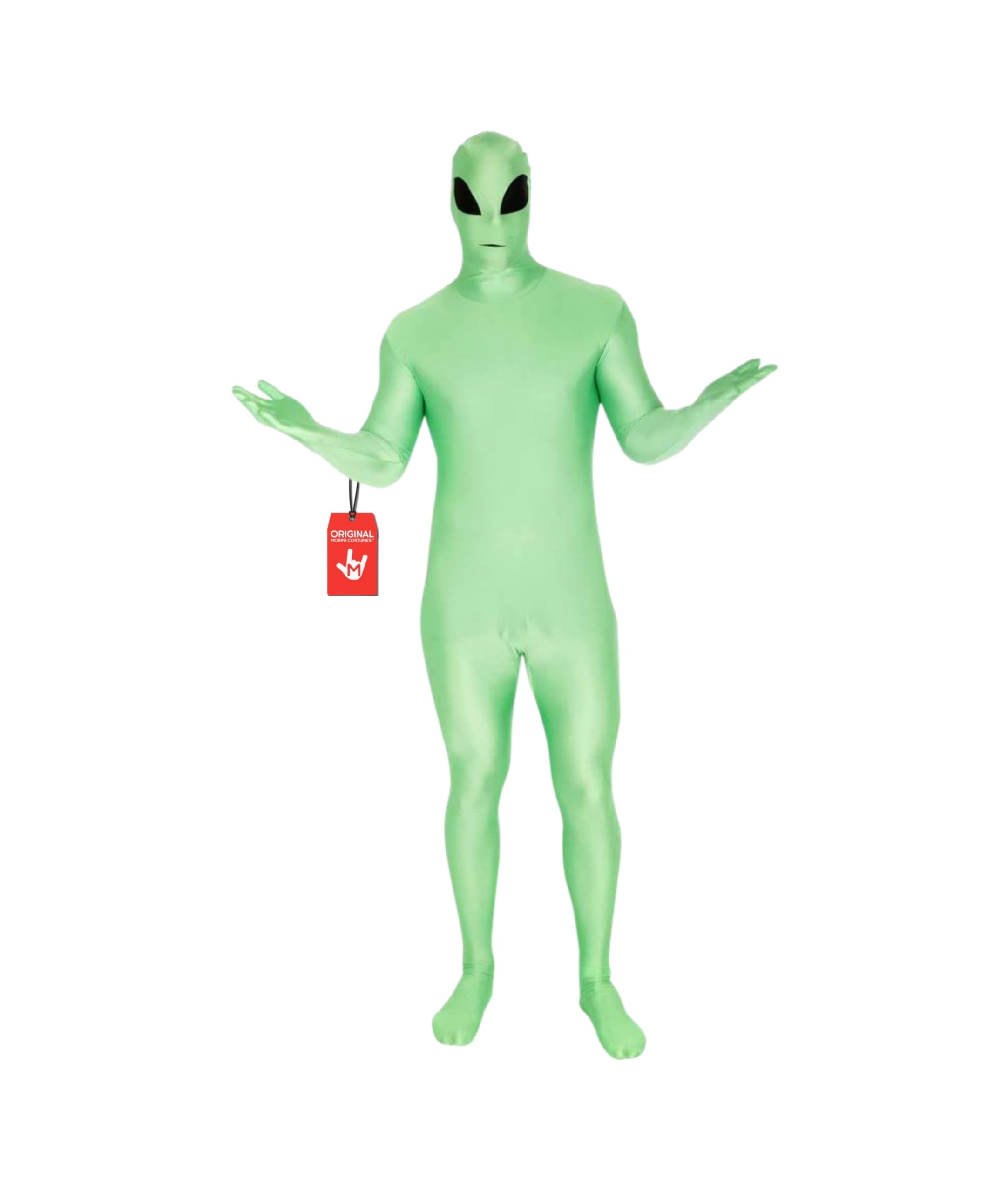 Alien Morphsuit Fancy Dress Costume - size XXLarge - 6”2-6”9 (186cm-206cm) — image 1