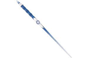 Cottage Garden Ice Queen Blue 13.75 inch Resin Collectible Witch Wizard Cosplay Magic Wand