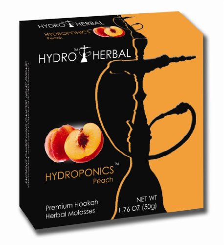 HYDRO NON-TOBACCO FLAVORED HERBAL MOLASSES - HYDROPONICS FLAVOR FOR HOOKAHS: 50g container is 2-5 bowls for your hookah pipe. They offer many nicotine-free flavors for your narguile pipes.