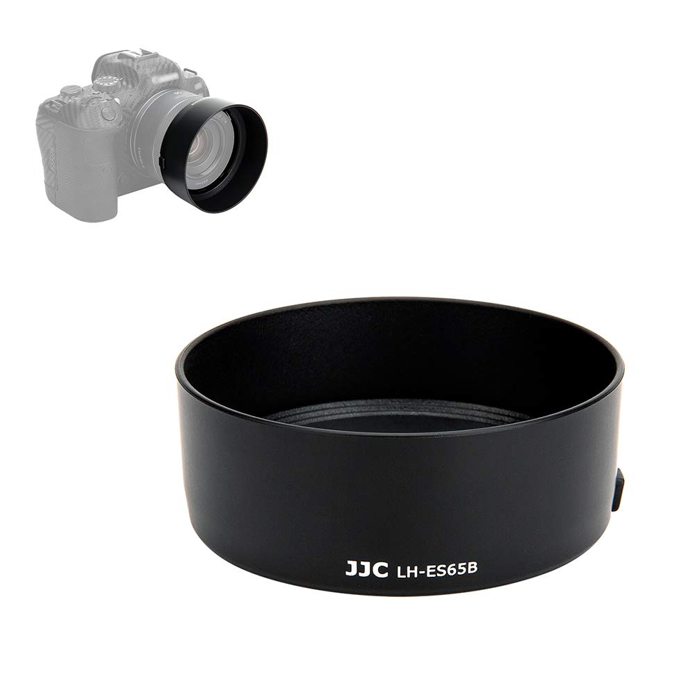 JJC ES-65B Bayonet Lens Hood for Canon RF 50mm F1.8 STM Lens with EOS R R5 R6 RP Ra Camera, Replacement for Canon ES-65B Lens Hood