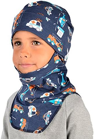 Kids Balaclava Hood Hat for Girls & Boys - Breathable & Warm - Windproof Outdoor Face Mask - Pure Organic Cotton - Perfect for an Active Baby Toddler & Child