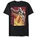 Star Wars Men's My Backpack's Got Jets Graphic T-Shirt, Black, XXL