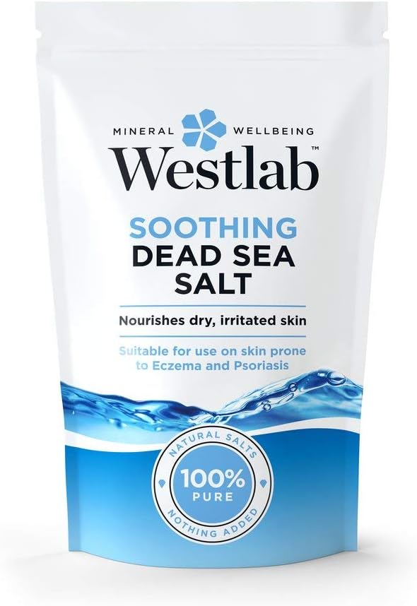 Westlab Dead Sea Bath Salt 1000g 4 Pack Mineral Rich Skincare Wellbeing