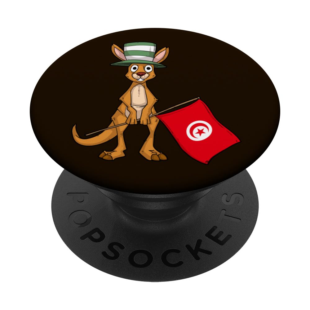 Tunisia Fans PopSockets Swappable PopGrip