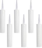 20-Pack - QUART SIZE Empty Fillable Caulk Tube - Cartridge & Plungers