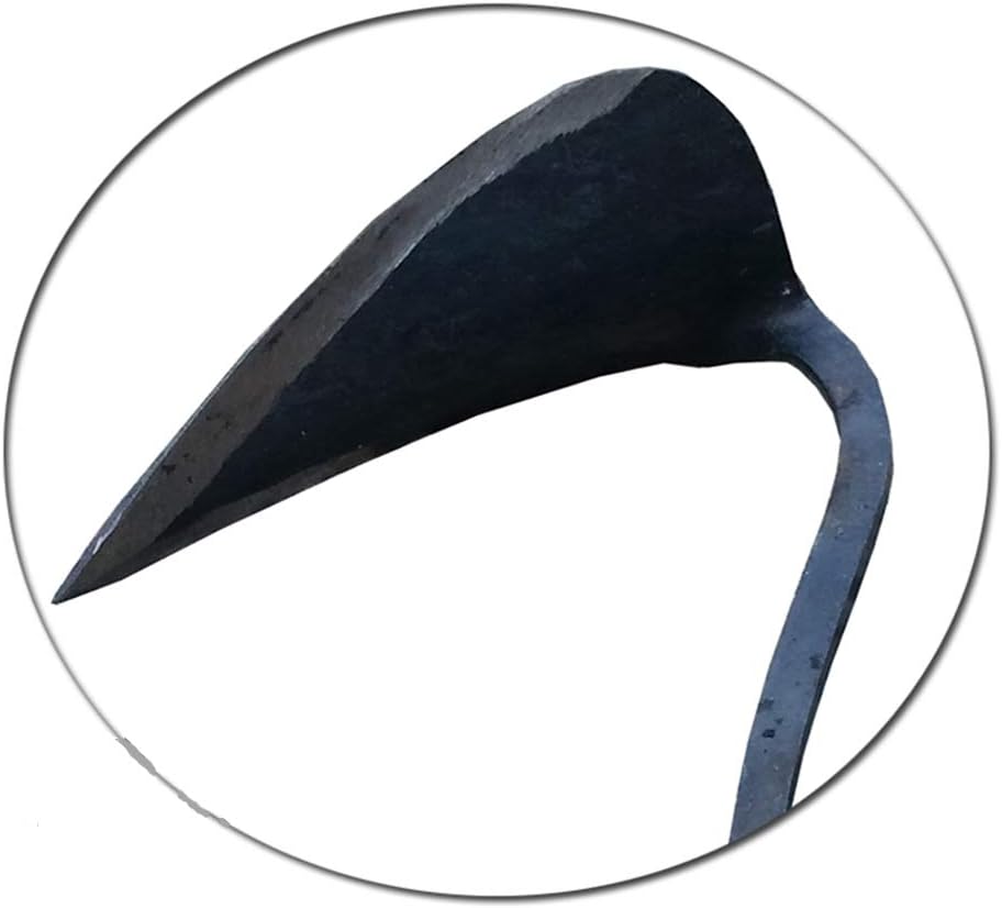 HANSHIN Premium Forged Gardening Hand Plow Hoe, Korean Daejanggan Style Ho-Mi(Weeding Sickle) for EZ Digger Tools, 1 Pack : Garden & Outdoor