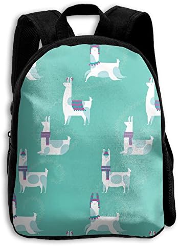 Blue Llama Dance Travel School Backpack Bag For Children