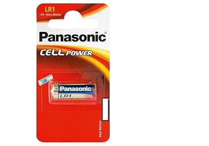 Batterie PANASONIC LR1 Zellengröße: N (LADY)