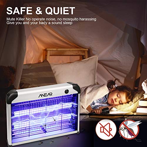 Bug Zapper, ANEAR 2 in 1 Electric Bug Zapper, Portable Mosquito Killer