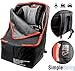 Simple Being Baby Car Seat Travel Bag, Gate Check Backpack Infant Carriers Booster Cover Protector for Air Travel (Black)