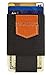 Wallets for Men - Mens Wallet - Slim Small Thin Minimalist Card Holder Wallet [ECSC-B]
