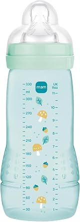 MAM Easy Active 6+ Months Ice Colour Bottle 330ml Ultra-Fast X-Flow