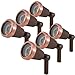 Paradise Low Voltage Cast Aluminum 20W Spotlight (Copper, 6 Pack)