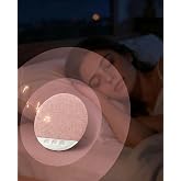Under Pillow Speaker for Sleeping, Bluetooth Sleep Speaker with White Noise Machine and Timer, Headphone-Free Mini Sound Speaker for Side Sleepers (Dusty Rose)