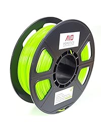 Filamento para impresora 3D PLA AIO Robotics AIOBRIGHTGREEN, carrete de 0.5 kg, precisión dimensional de +   0.02 mm, 1.75 mm, verde claro
