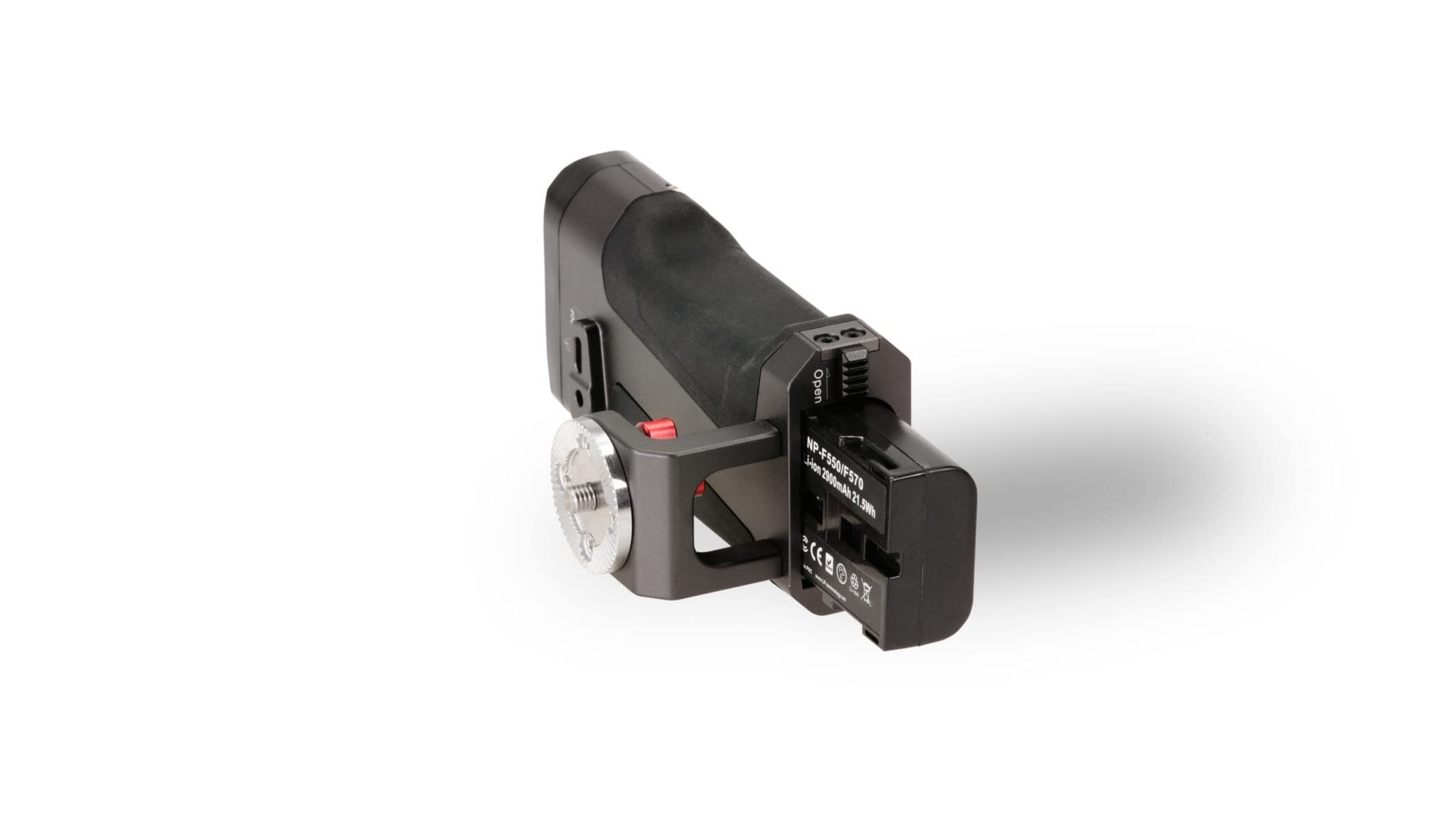 Tilta TA-SH1-97-G Side Power Handle Type I Compatible with Tilta BMPCC 4K / 6K GH5 6300 6400 XT3 Z7 Camera Cage (No focus function, F970 Battery not included)