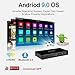 Mini Projector Android 9.0 System 4000 Lumens 4+16G DLP Portable Video Projector Smart Projector Support 1080P HDMI USB Bluetooth Laptop Wireless Screen Share for Home Theater Outdoor Gamingthumb 1