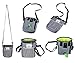 EcoCity Upgrade Version Dog Treat Pouch for Training- Built-in Poop Bag Dispenser, Perfect Carries Pet Toys, Treats - 3 Ways to Wear