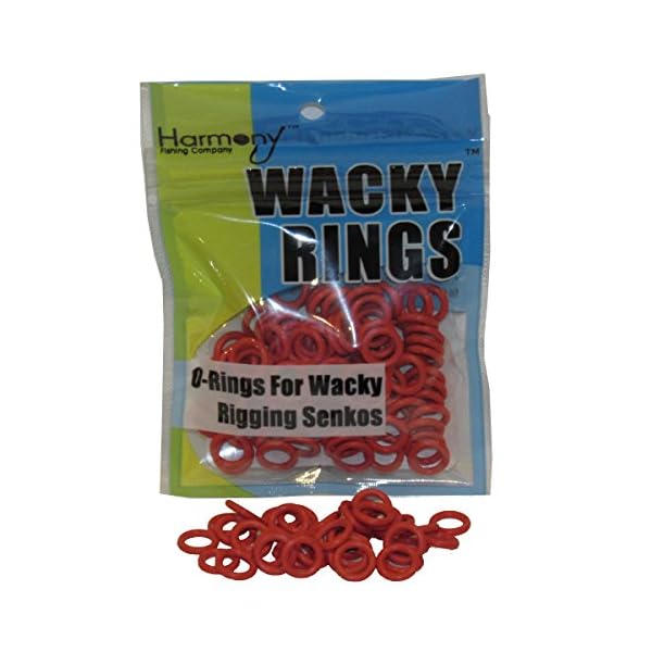 Wacky-Rings-REACTION-RED-O-Rings-for-Wacky-Rigging-Senko-Worms-100-orings-for-45-Senkos