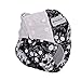 Pocket Cloth Diapers All in One Design Adjustable Size 6 Pack and 6 Built-in Inserts and 1 Wet Bag