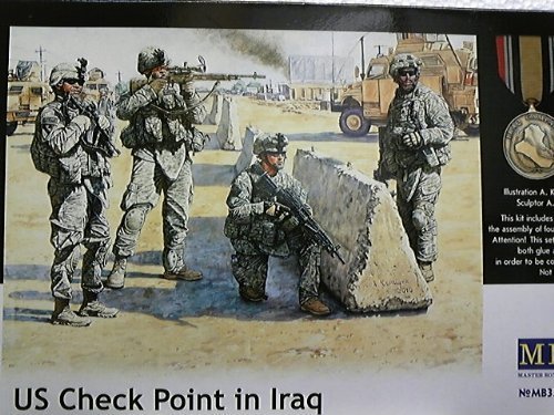 Master Box US Check Point in Iraq 1:35 Scale Military Model Kit