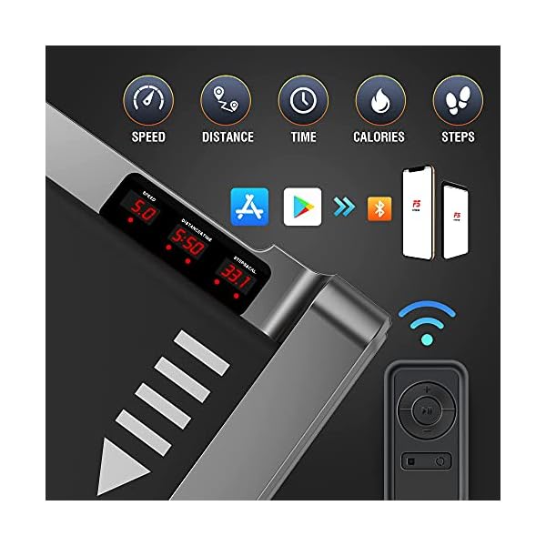 Egofit-Walker-Pro-Small-Under-Desk-Electric-Treadmill-Walking-Machine-with-LED-Screen-Compact-Fit-Desk-Exerciser Walking Treadmill Foladble Walking Pad with Incline 5° Folding Treadmills for Home Egofit Walker Plus M1T, 6KMH LCD…