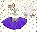 Personalized 1st Birthday Shirt First Birthday Girl Outfit 1st Birthday Tutu Set Cake Smash Outfit Purple Gold First Birthday Outfit