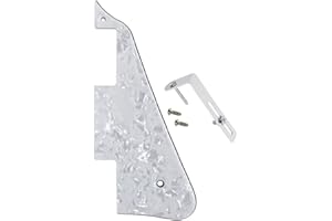 GENERIC ROZILO LP Standard Pickguard Guitar Pick Guard Scratch Plate for Epiphone Les Paul White Pearl