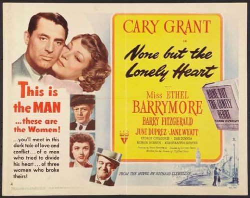 Amazon.com: None But the Lonely Heart POSTER Movie (22 x 28 Inches - 56cm x  72cm) (1944) (Half Sheet Style A): Posters & Prints