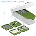 LOVKITCHEN Vegetable Chopper Dicer Slicer Cutter Manual/Vegetable Grater with 11 Interchangeable Blades - Multi-functional Adjustable Vegetable & Fruit Chopper Dicer with Storage Container