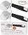 Pizza Cutter (2 Pack) - Heavy Duty Large Sharp 4 inch Stainless Steel Chopper Wheel - Slicer for Food like Pizzas, Dough, Pasta, Pie, Cake, Pancake and more