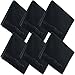 Large Microfiber Cleaning Cloths (10x10 Inch, 6 Pack) for Big TV Screens, Eyeglasses, Camera Lens, Smartphones and Tablets
