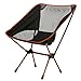 Ancheer Folding Outdoor Camping Chair Lightweight Ground Chair with Carrying Bag for Hiking Backpacking Fishing Picnic